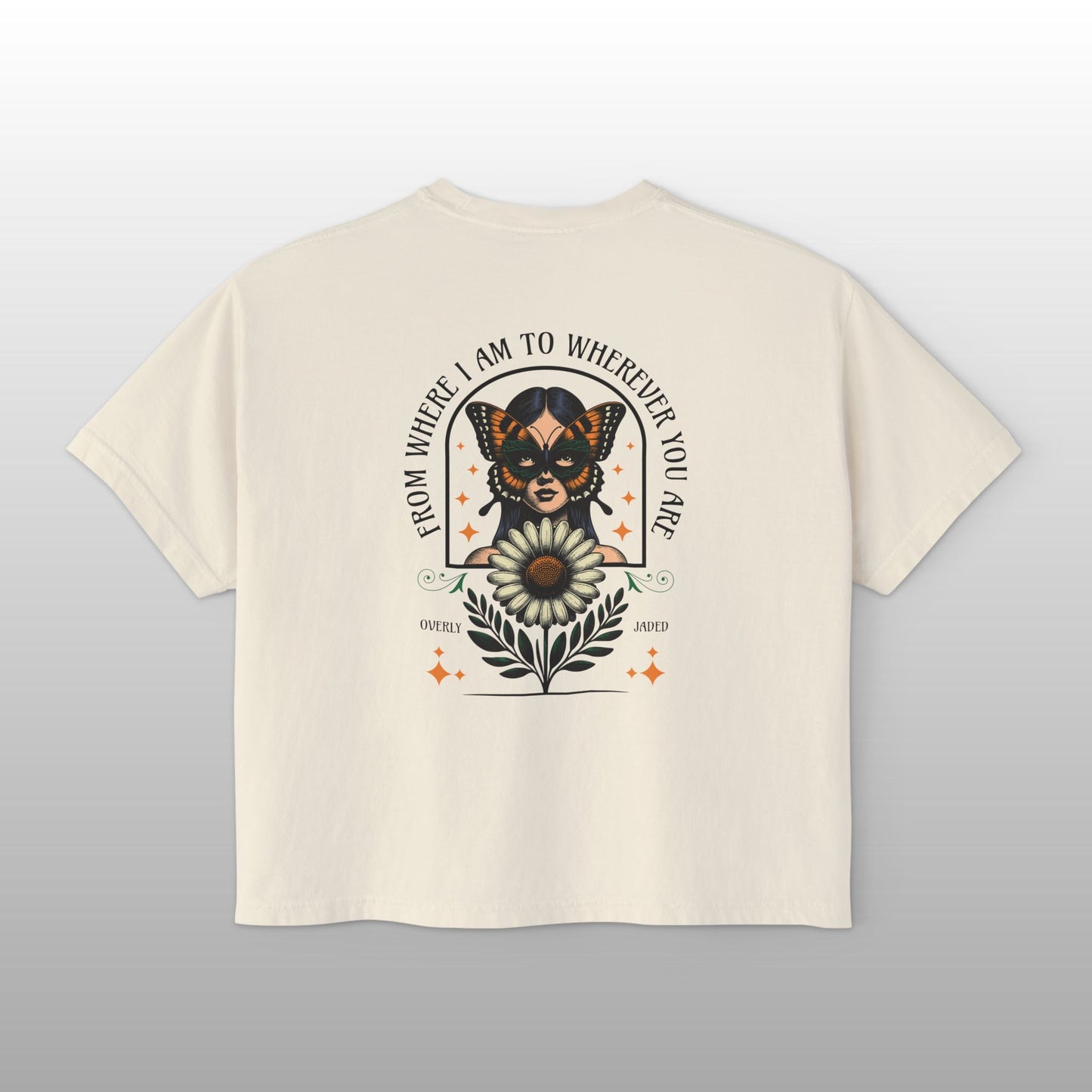 WHEREVER YOU ARE WOMENS BOXY TEE