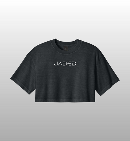 JADED CROP TOP (EMBROIDERED)