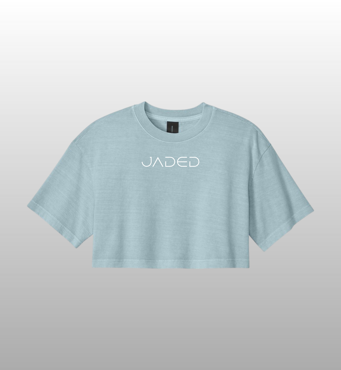 JADED CROP TOP (EMBROIDERED)