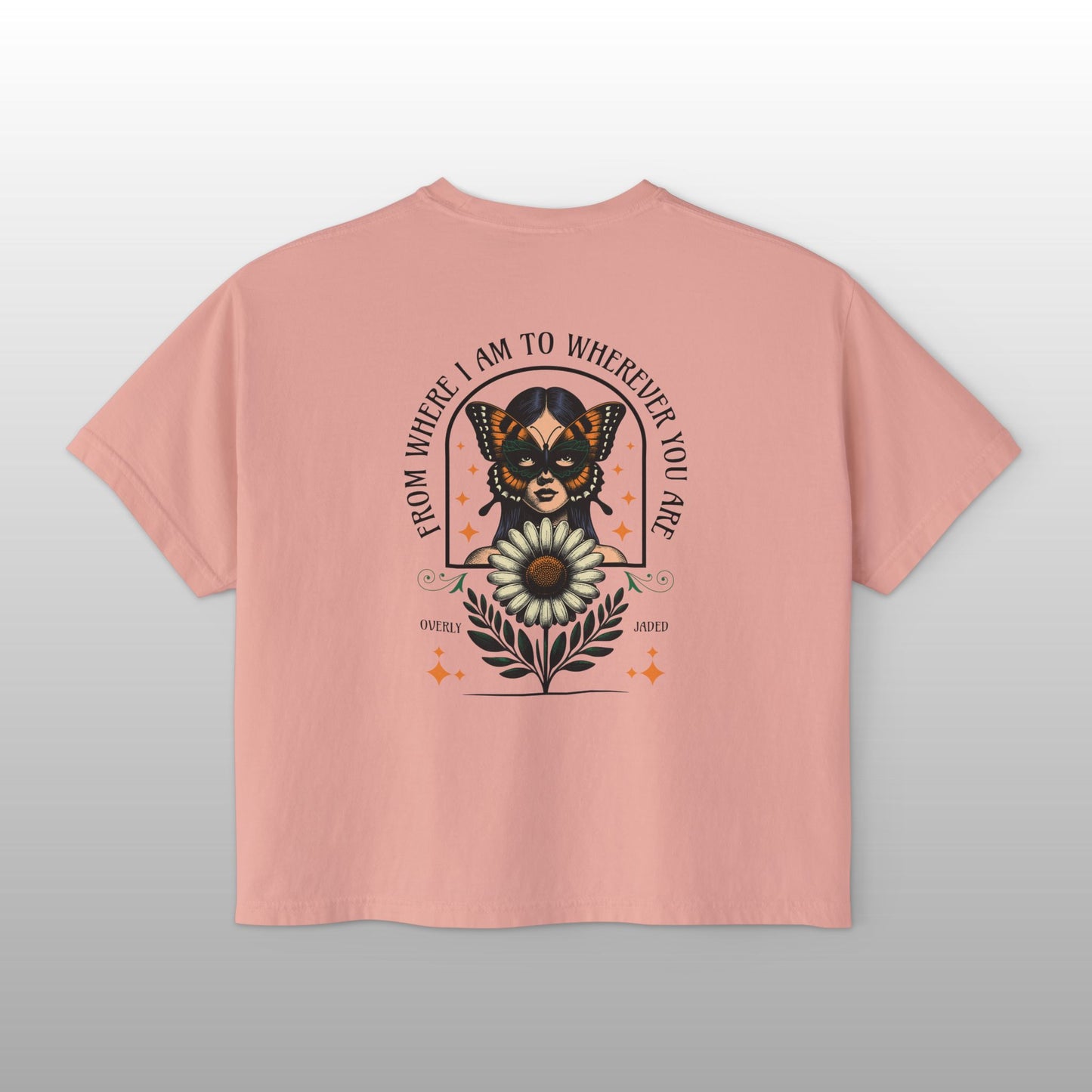 WHEREVER YOU ARE WOMENS BOXY TEE