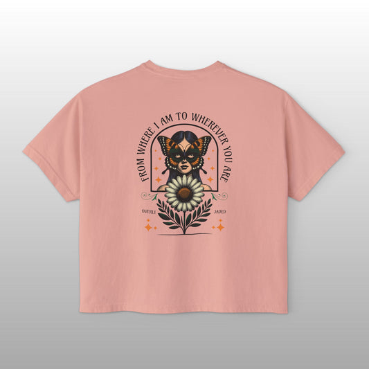 WHEREVER YOU ARE WOMENS BOXY TEE